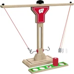 Ncaa Wisconsin Badgers Wooden Ring Swing Battle Head-to-head Toss Hook &. Fixed Price $103.99.