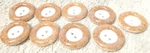Fancy Buttons Sand Natural Looking Beauties: Hole Round Styles & Shape A29. Fixed Price $5.99.
