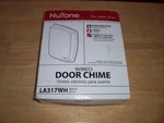Nutone Wired Door Chime LA317WH White - In Box. Fixed Price $18.99.
