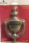 Brainerd Antique Brass Door Knocker 1/16" X 3 New Sealed Package. Fixed Price $14.90.