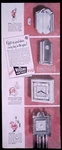 1947 Nu-tone Door Chimes Christmas Print Ad X 12.5" C128. Fixed Price $11.99.
