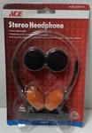 Ace Stereo Headphones. Fixed Price $10.00.