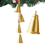 Christmas Bells, Gold Cow Decor Indoor, 4-PCS Rustic Brass Vintage Hang.... Fixed Price $23.48.