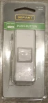 Defiant Wireless Push Button White 18000314 Open Pack. Fixed Price $5.00.