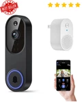 Video Doorbell 1080P Hd Camera Wi-fi Night Vision Motion Detection Wireless. Fixed Price $12.99.