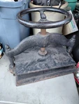 Cast Iron Press Antique Bookbinding Victorian 19TH Century 15X10". Fixed Price $349.00.