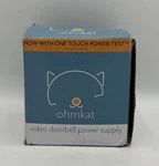 Ohmkat MKA-482000500 Doorbell Power Supply With Adapter Cable And Box. Fixed Price $26.99.