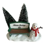 Dept. 56 Snow Village Our Own Park Bench 1998 #2211 Retired Christmas. Fixed Price $16.00.