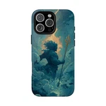 Ink - Case For Iphone/galaxy/pixel Poseidon Trident Teal Waves. Fixed Price $24.74.