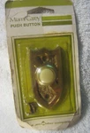 1 Nos Mid-century Miami-carey Brass Shield Heraldic Emblem Doorbell Button New. Fixed Price $15.19.