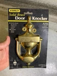 Stanley Solid Brass Golden Traditional Door-knocker Doorbell. Fixed Price $26.22.