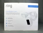 Ring Floodlight Motion Activated Security Camera With Two Way Talk & Siren. Fixed Price $114.95.