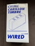 Wired Door Chime Heath Zenith 95B-B White Art Deco Style Nib. Fixed Price $27.50.