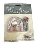 Vintage New Doorbell Sealed Vickilane Decor 1998 Garden Gate 3D Sculpted Detail. Fixed Price $20.00.