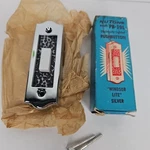 New Nos Nutone PB-19L Usa Chrome Windsor Lighted Push Button Door Bell Vtg 1970S. Fixed Price $44.00.