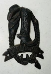 Cowboy Boot Door Knocker Rustic Cast Iron Welcome Hat Horseshoe Rope FR7B. Fixed Price $14.50.