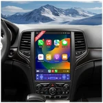 12.1" Tesla Style Wireless Carplay Stereo For 2014-2022 Grand Cherokee. Fixed Price $379.99.
