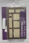 Heath Zenith SL-7464-03 Wood Wireless Door Chime Kit 8.27 HX5.06 WX1.81 In.. Fixed Price $42.62.