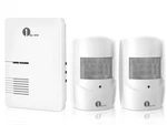 1BYONE Driveway Alarm, Home Security Alert Receiver Two Sensors, White. Fixed Price $40.99.
