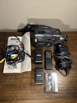 Rca Pro 8 Video Camera Camcorder, Battery Charger, Cords: Tested/powers On/read. Fixed Price $31.50.