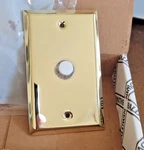 Baldwin Brass 4855-003 Rectangular Bell Button New Box. Fixed Price $42.74.