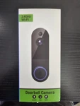 Amcrest 4MP Video Doorbell Camera Pro - Black (AD410). Fixed Price $100.00.