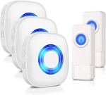 Wireless With 3 Receivers 2 Buttons, Physen Waterproof Kits.. Fixed Price $60.17.