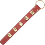 Bevin Leather Sleigh Strap Five (1 ") Red/brass Door H.... Fixed Price $83.89.