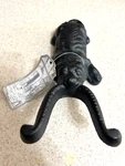 Esschert Design Dog Boot Pull Door Stopper Decoration Black 10" Cast Iron Nwt.. Fixed Price $21.99.