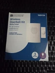 Utilitech Wireless Doorbell Kit Sensor 3 Melodies White Finish #6291124. Fixed Price $16.99.