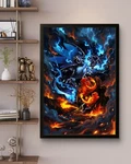 Charizard Pokemon Art Tcg Canvas Poster Anime Wall Home Decor Fan Gift. Fixed Price $179.99.