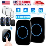 1000FT Wireless Doorbell Chime Kit Plugin Receiver Waterproof Adjustable Volume. Fixed Price $17.99.