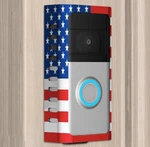 American Flag No-drill Doorbell Protection Box For Ring Battery Video. Fixed Price $20.00.