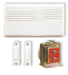 Heath Zenith Wired Doorbell Kit With Mixed Push Buttons. Fixed Price $23.99.