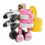 7-IN-1 Cup Holder Eurpmask Desk Organizer With Headphone, Controller White. Fixed Price $40.27.