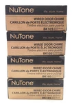 Lot Of 4 Nutone BK105 Wired Door Chimes White Broan Life Style Home. Fixed Price $45.99.