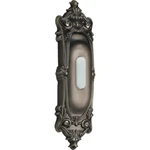 Quorum Door Chime Button, Antique Silver 7-310-92. Fixed Price $29.99.