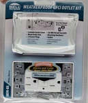 Bell 5874-6S Weatherproof Gfci Outlet Kit White Wr/tr Self-test Complete New. Fixed Price $34.32.