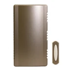 Heath Zenith SL-7451 Satin Nickel Plastic Wireless Doorbell Kit 3 Sounds Adl.. Fixed Price $12.00.