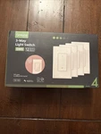 Ghome Smart 3-WAY Light Switch SW6, 4 Pack, App, Voice, Alexa, Google, Nib. Fixed Price $39.99.
