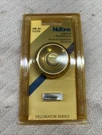 1-7/8" Nutone Round Brass Gold New PB-14VLGL. Fixed Price $6.99.
