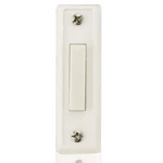 BT1W Unlighted Doorbell Button 1PACK White. Fixed Price $12.02.