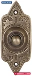 Antique Brass Doorbell Button 3/4" X 1/2" Vintage Style Finish. Fixed Price $24.30.