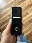 Logitech Circle View Apple Homekit Enabled Wired Doorbell VR0014, Black. Fixed Price $24.95.