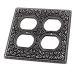 Vicenza Wall Plate - Stock # 7003 Antique Silver Never Used. Beautiful!. Fixed Price $24.99.