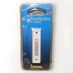 Heath Zenith Wired Push Button Doorbell LE-715-1-B White. Fixed Price $8.00.