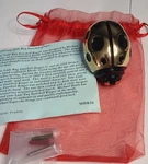 Bronze Michael Healy Ladybug Doorbell. Fixed Price $45.99.
