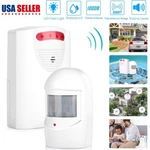 Wireless Driveway Alarm Infrared Motion Sensor Home Garage Alert Security System. Fixed Price $13.99.