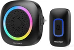 Tecknet Plug-in Wireless Doorbell With Rgb Lighting & 1300 Feet RANGE,IP66 Water. Fixed Price $18.93.