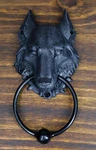 8.5 Inch Evil Wolf Gargoyle Resin Door Knocker Statue Figurine. Fixed Price $32.99.